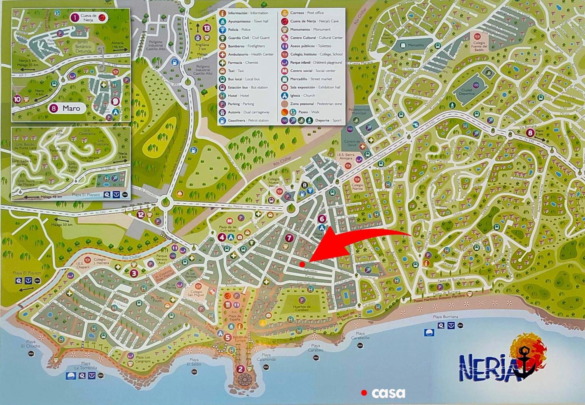 Nerja Apartamento Centro Eksteriør bilde